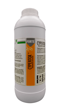 Insecticid profesional impotriva gandacilor, puricilor, mustelor, tantarilor, furnicilor - Cypertox FORTE 1L - 1