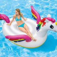 Intex Saltea de piscina, Mega Unicorn Island, 57281EU - 1