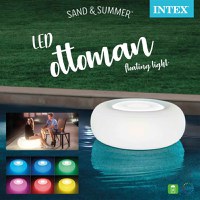 Intex Taburet cu LED, 86 x 33 cm - 3