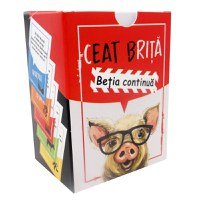 Joc adulti "Ceat Brita- Betia continua"- editia II, limba romana, carti de joc pentru petreceri, pentru 3-20 jucatori - 1