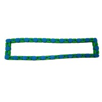 Jucarie antistres, Sensorial Snake, multicolor, 55 cm - 1