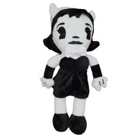 Jucarie de plus IdeallStore® Bendy And The Ink Machine, Alice Angel, 30 cm, negru - 1