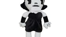 Jucarie de plus IdeallStore® Bendy And The Ink Machine, Alice Angel, 30 cm, negru