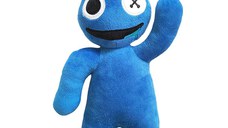 Jucarie de plus IdeallStore® Rainbow Friends Roblox, Blue King, 30 cm, albastru