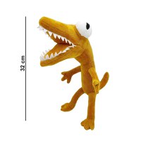 Jucarie de plus IdeallStore® Rainbow Friends Roblox, Orange the Croc, 32 cm, portocaliu - 2