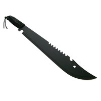 Maceta de vanatoare IdeallStore®, Eagle Knife, 49.5 cm, otel inoxidabil, negru, teaca inclusa - 5