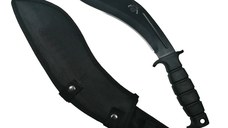 Maceta Kukri, otel inoxidabil, negru, 39.5 cm, teaca inclusa