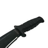 Maceta Kukri, otel inoxidabil, negru, 39.5 cm, teaca inclusa - 5