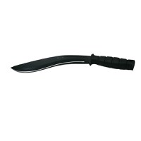 Maceta Kukri, otel inoxidabil, negru, 39.5 cm, teaca inclusa - 3