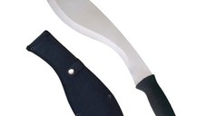 Maceta Kukri Silver, IdeallStore®, 44 cm, Husa inclusa