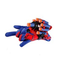 Manusa lansator cu 7 ventuze din burete SpiderMan, IdeallStore®, rosu - 5