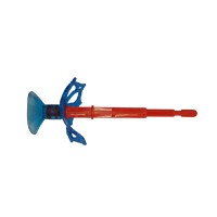 Manusa Spiderman pentru copii IdeallStore®, cu trei ventuze, rosie, marime universala - 5