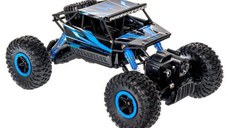 Masina cu telecomanda 4 × 4 rock crawler, albastra