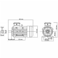 Motor electric trifazic aluminiu - 8