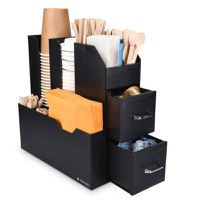 Organizator pentru cafea si ceai Navaris cu compartimente si 2 sertare, 50262.01 - 1