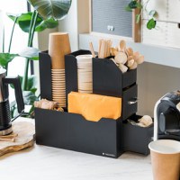 Organizator pentru cafea si ceai Navaris cu compartimente si 2 sertare, 50262.01 - 8