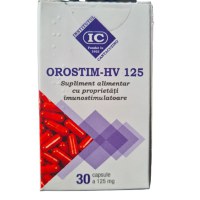 Orostim HV 125-supliment alimentar pentru copii cu proprietati imunostimulatoare, Institutul Cantacuzino,30 capsule - 1