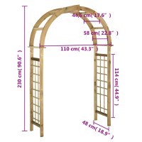 Pergola arcuita - 6