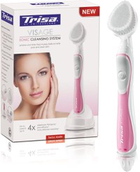 Perie faciala Trisa Sonic Visage System Pink Trisa 678333, roz - 4