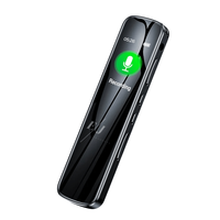 Reportofon profesional cu activare vocala, M12, 16GB, reducere de zgomot inteligenta, MP3 - 1