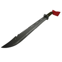 Sabie de vanatoare, Samurai Blade, maner textil, 67 cm, teaca cadou - 4