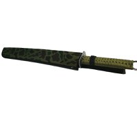 Sabie de vanatoare, Samurai Blade, maner textil, 67 cm, teaca cadou - 3