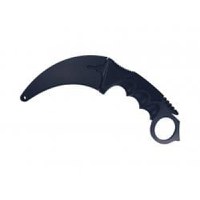 Set Box autoaparare si Cutit Karambit Night, 19 cm IdeallStore® , negru - 9