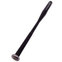 Set de trei bate de baseball IdeallStore®, Home Run, aluminiu, 80 cm, negru - 4