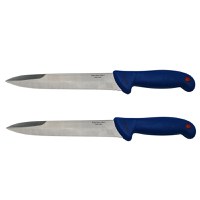 Set doua cutite de injunghiat IdeallStore®, Chef's Blade, otel inoxidabil, 32 cm, albastru - 1