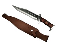 Set doua cutite de vanatoare, Tactical Knife, IdeallStore®, Otel inoxidabil, Teaca inclusa - 5