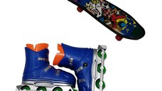 Set mini figurine IdeallStore®, Finger Maniac, skateboard, role, multicolor