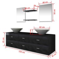 Set mobilier baie format din - 10