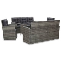 Set mobilier de exterior cu perne - 1