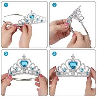 Set patru accesorii printesa Elsa Frozen ,IdeallStore®, 3-12 ani - 5