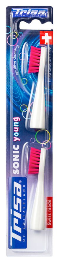 Set rezerve pentru periuta de dinti Trisa Sonic Advanced Young 689548, mov - 1