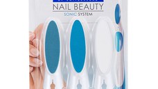 Set rezerve pentru pila electrica de unghii Trisa Nail Beauty Sonic System 668796, albastru