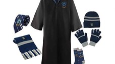 Set roba si accesorii Harry Potter, IdeallStore®, Ravenclaw House, 6 piese, 5-7 ani, albastru