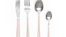 Set tacamuri inox SALTER Metallic, 16 piese, 4 persoane