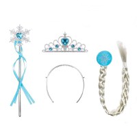 Set trei accesorii printesa Elsa Frozen ,IdeallStore®, 3-12 ani - 1