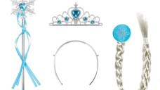 Set trei accesorii printesa Elsa Frozen ,IdeallStore®, 3-12 ani