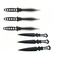 Set trei cutite de aruncat, Anarchy Way si 3 cutite de aruncat Ballistic Blades, IdeallStore®,otel inoxidabil - 1