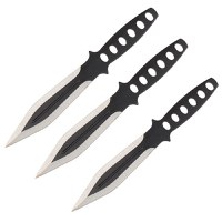 Set trei cutite de aruncat, Anarchy Way si 3 cutite de aruncat Ballistic Blades, IdeallStore®,otel inoxidabil - 8