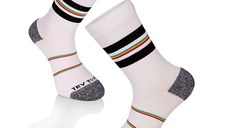 Sosete bumbac Active Lifestyle Socks RINGS White Black