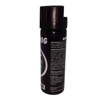 Spray cu piper IdeallStore®, Tier Defence, dispersant, auto-aparare, 63 ml, negru - 3