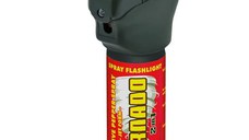 Spray cu piper IdeallStore®, Tornado KO, lanterna LED, jet, auto-aparare, 50 ml