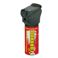 Spray cu piper IdeallStore®, Tornado KO, lanterna LED, jet, auto-aparare, 50 ml - 1