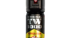 Spray cu piper IdeallStore®, TW-1000 Foam, spuma, auto-aparare, 40 ml, negru