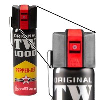 Spray cu piper IdeallStore®, TW-1000, jet, auto-aparare, 63 ml - 4