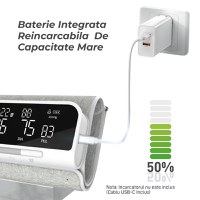 Tensiometru de Brat Digital Vixev, Masurare Tensiune Sistolica/Diastolica, Detectare Puls Neregulat, Alb - 3