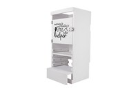 Turn de activitati multifunctional Learning Tower 2 in 1, alb - 2